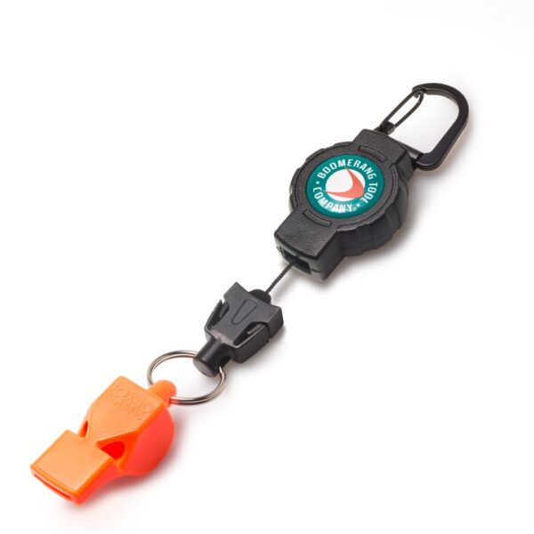 Boomerang Retractable Whistle