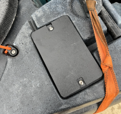 Old Town Bigwater Blank Front Plate Replacement Mount - Image 2